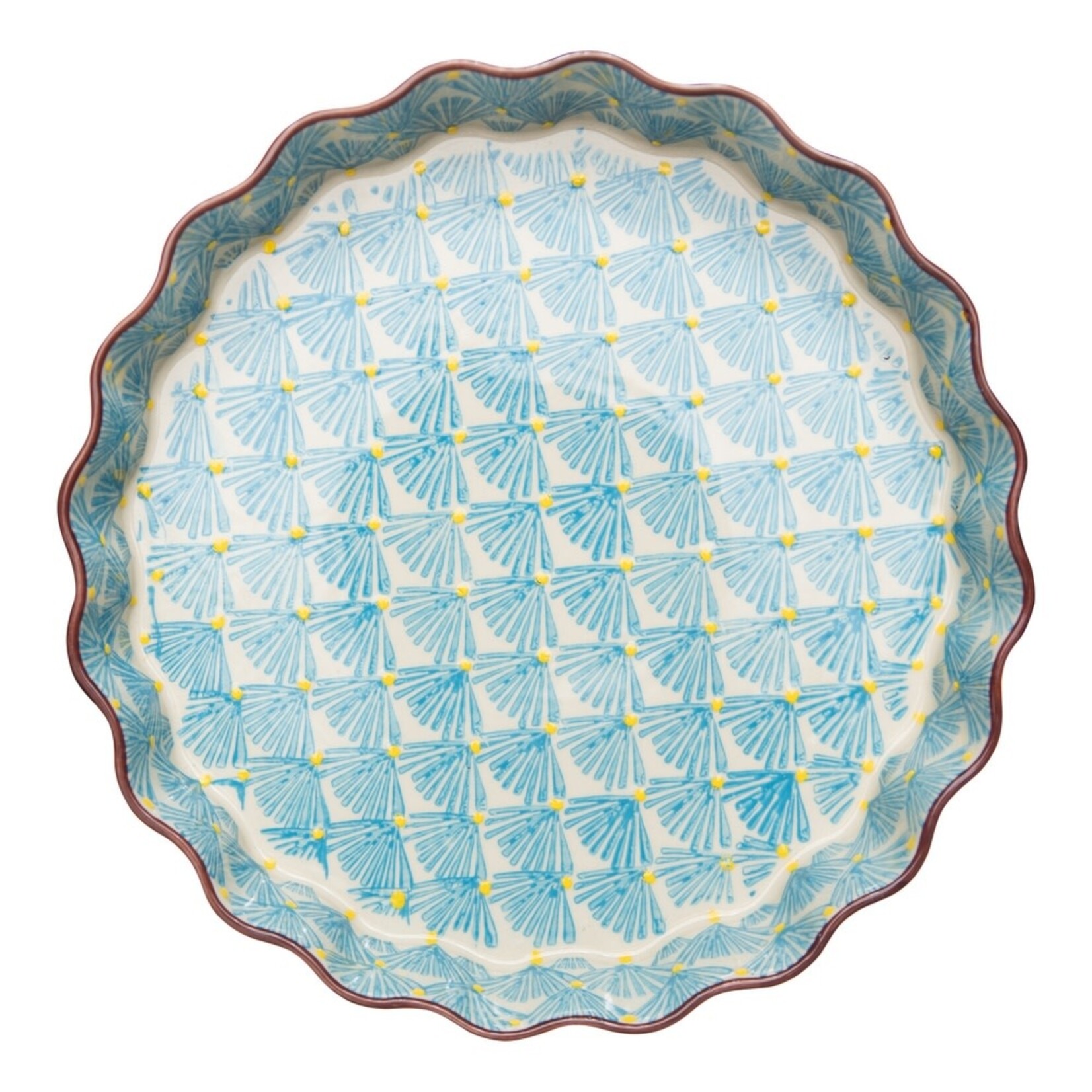 Plat à tarte Art Déco - 22cm