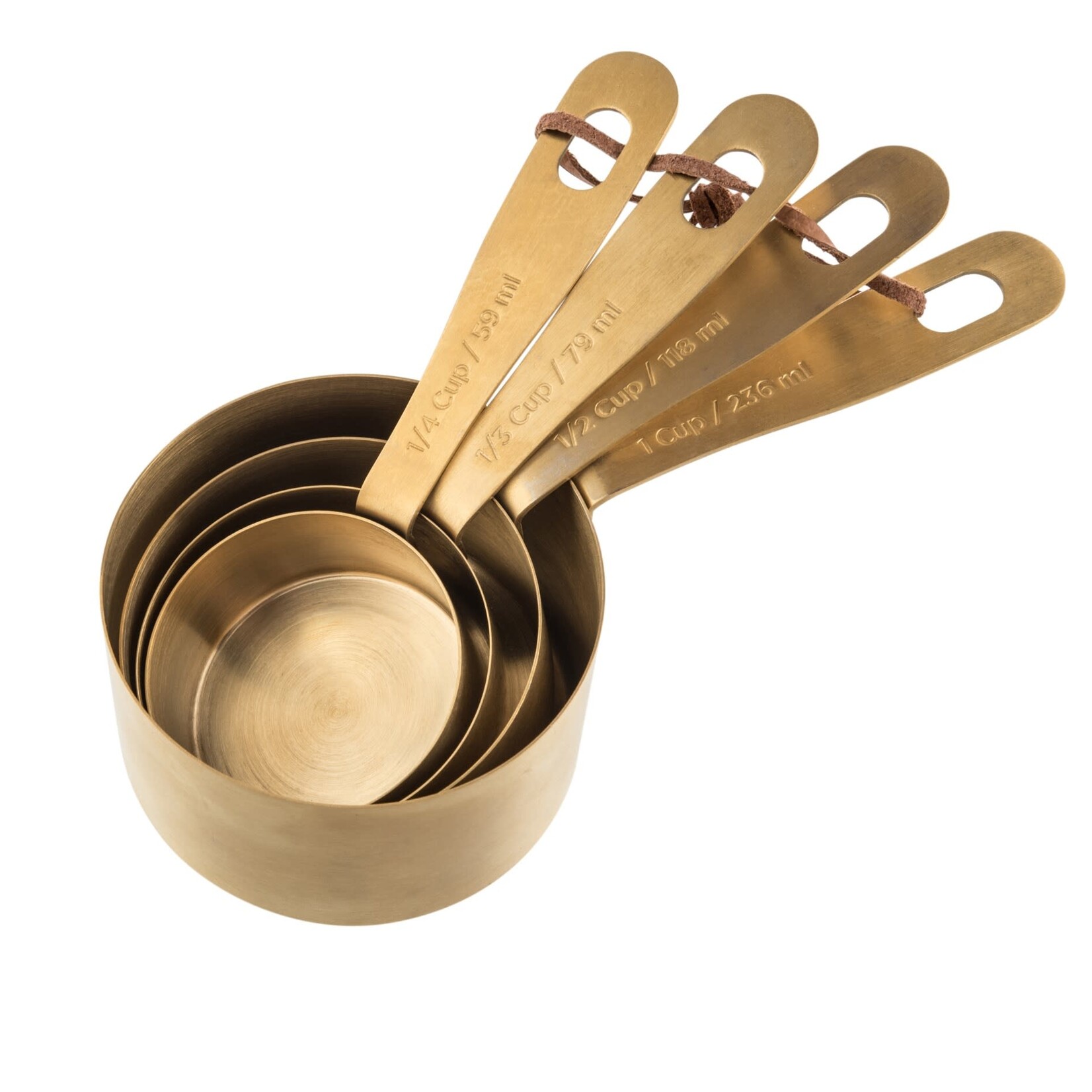 Brass mesuring cups