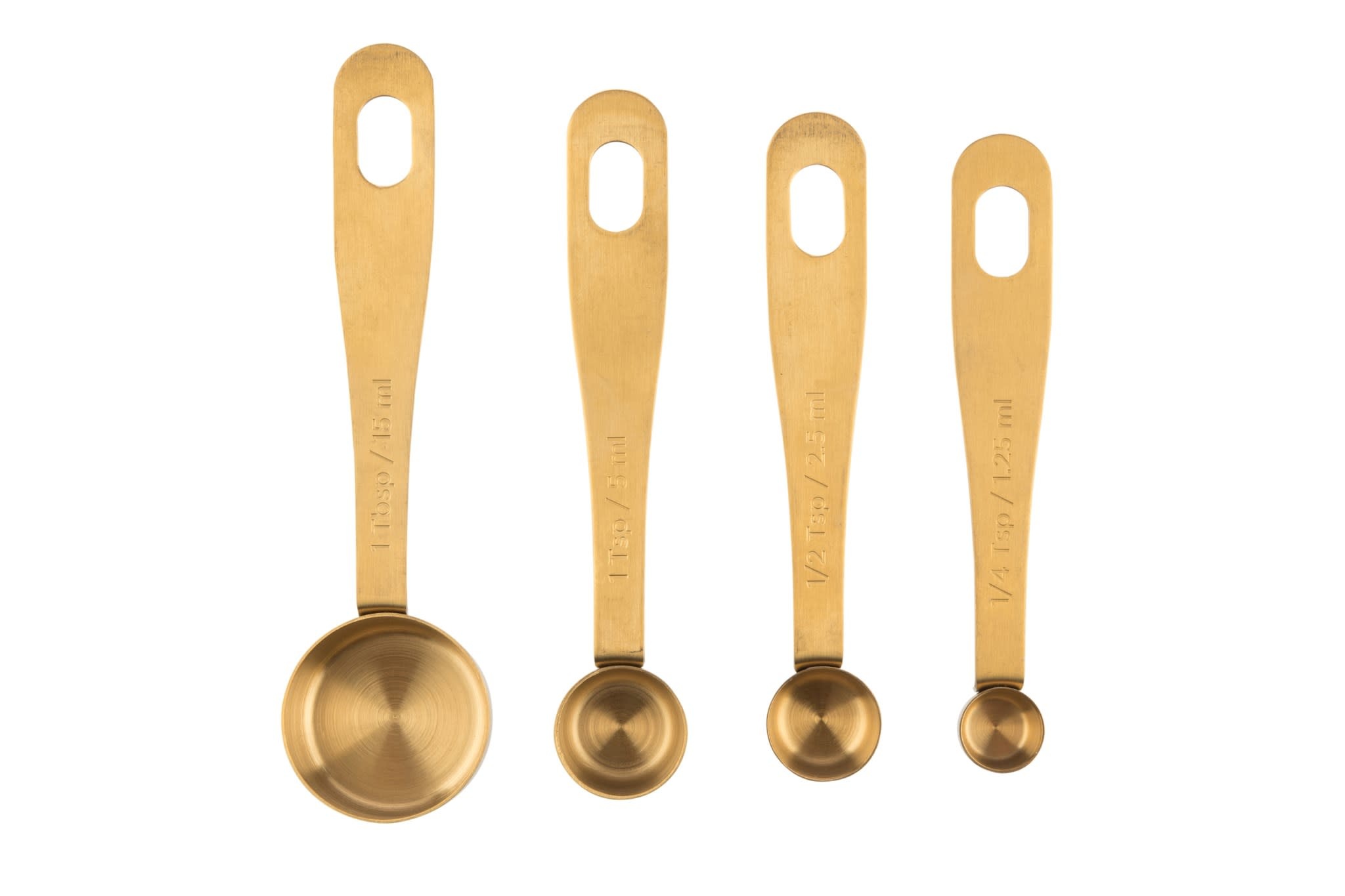 Brass mesuring spoons