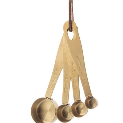 Brass mesuring spoons