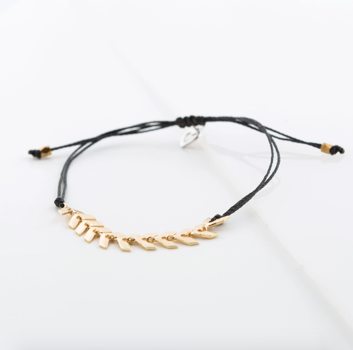 Si simple Bracelet Leaf chevrons -