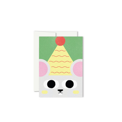 Mini greeting card - Mouse