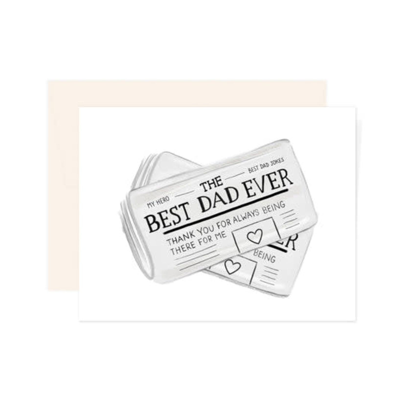 Greeting card - Best dad