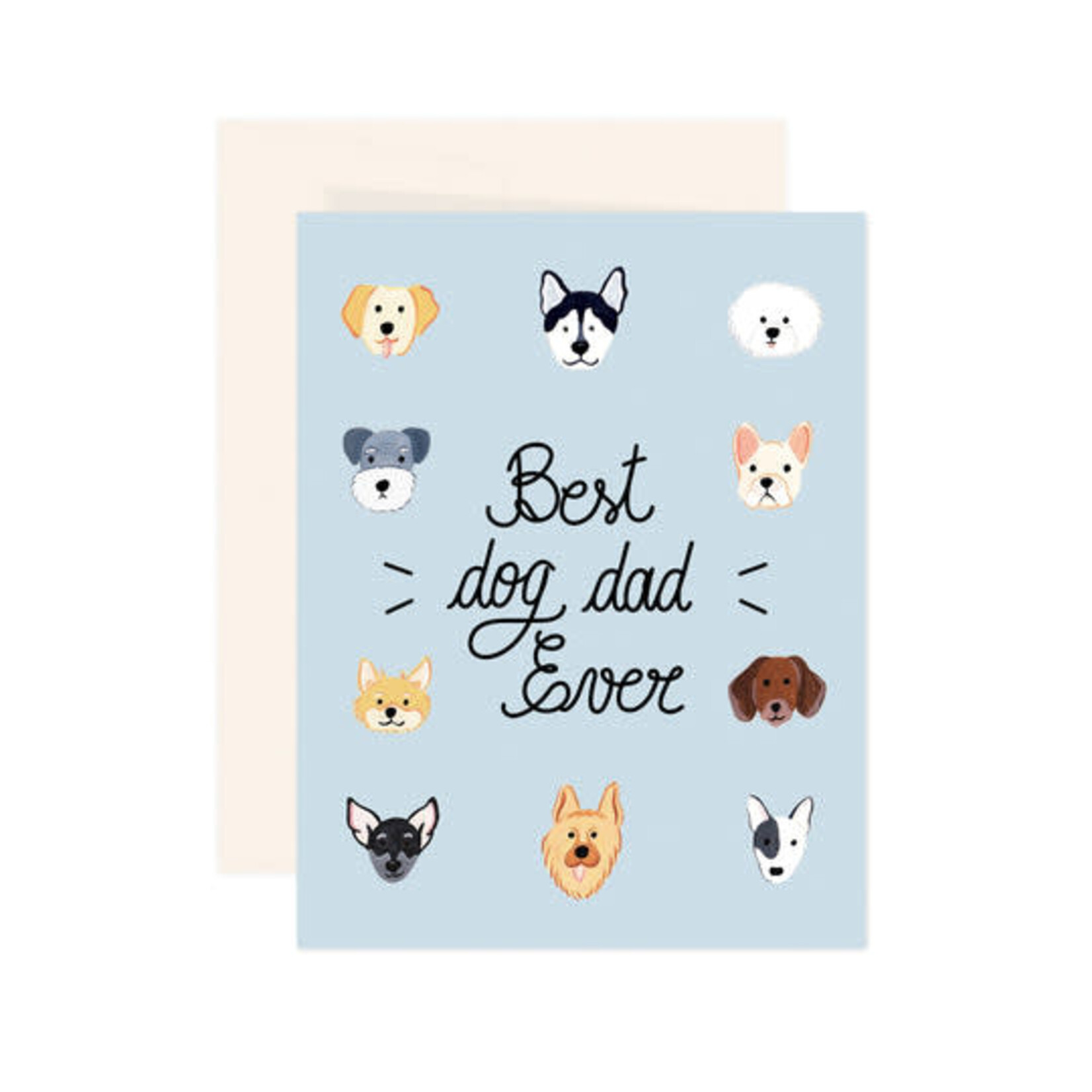 Carte de souhaits - Best dog dad