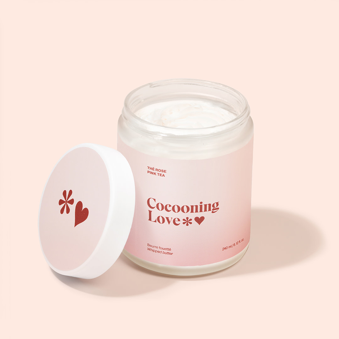 Cocooning Love Beurre fouetté - Thé rose