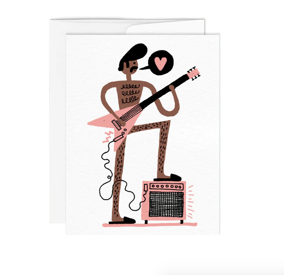 Paperole Greeting Card - Singer