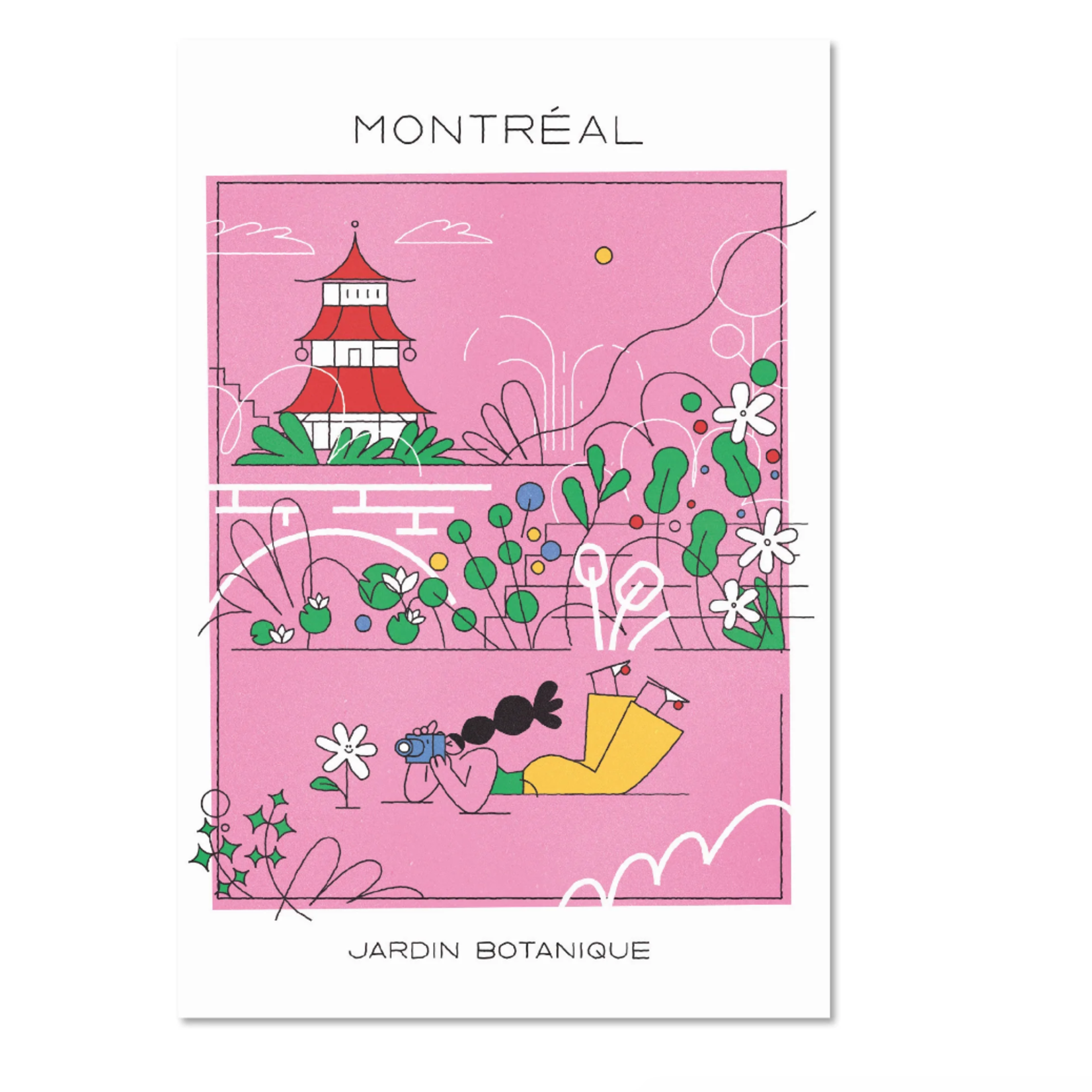 Postcard - Botanical Garden