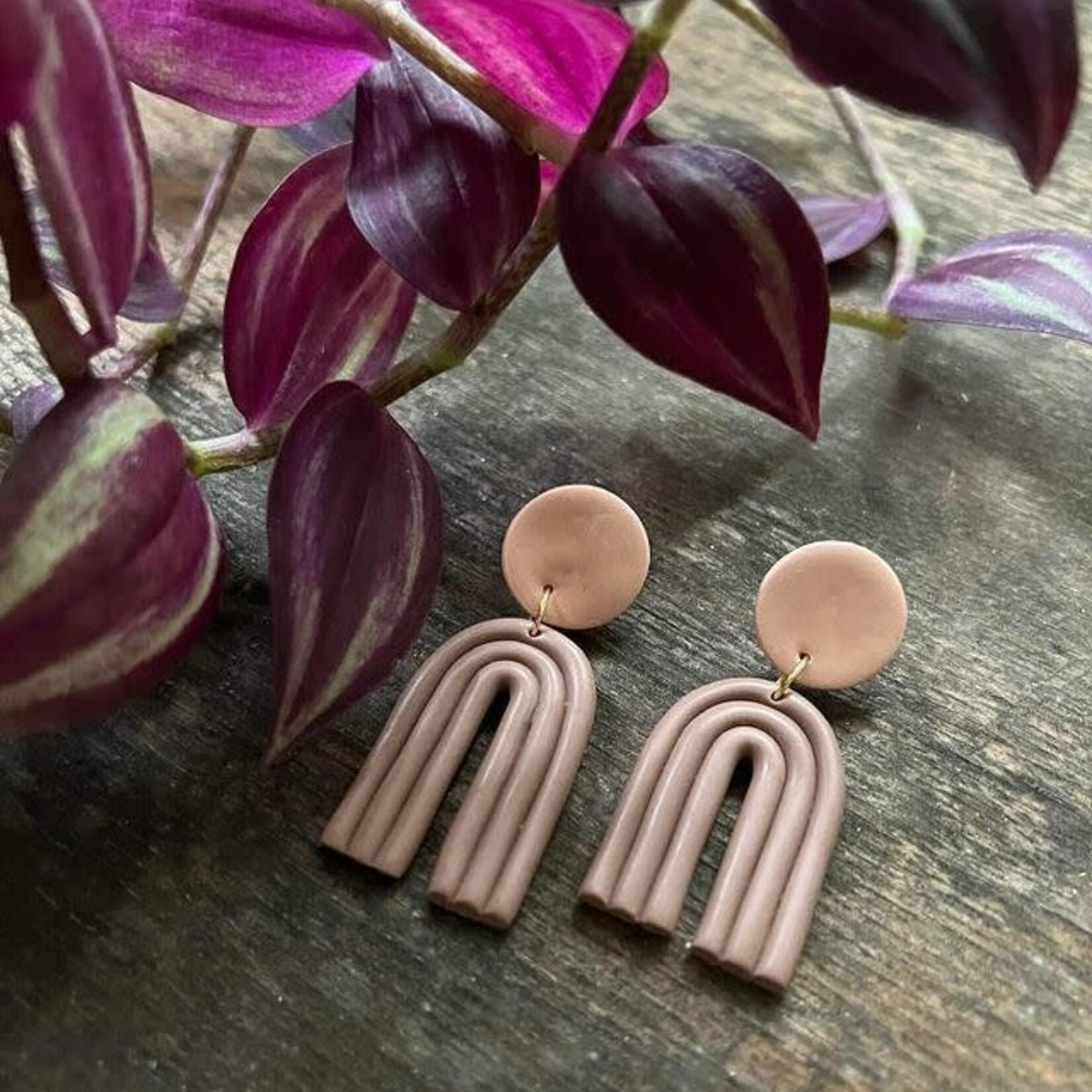 Boucles d'Oreilles Maxi Arcs Pampas