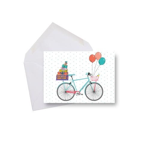 Lili Graffiti Mini Card - Bicycle