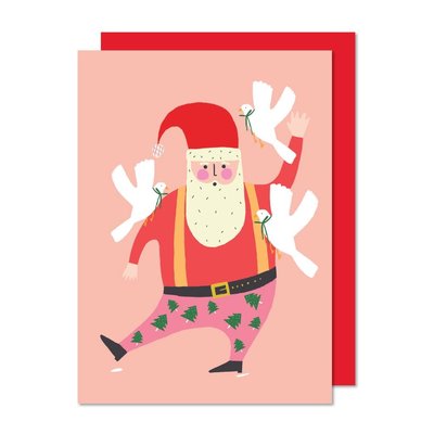 Paperole Card - Santa