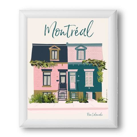 Lili Graffiti Print - Montréal Coloniale