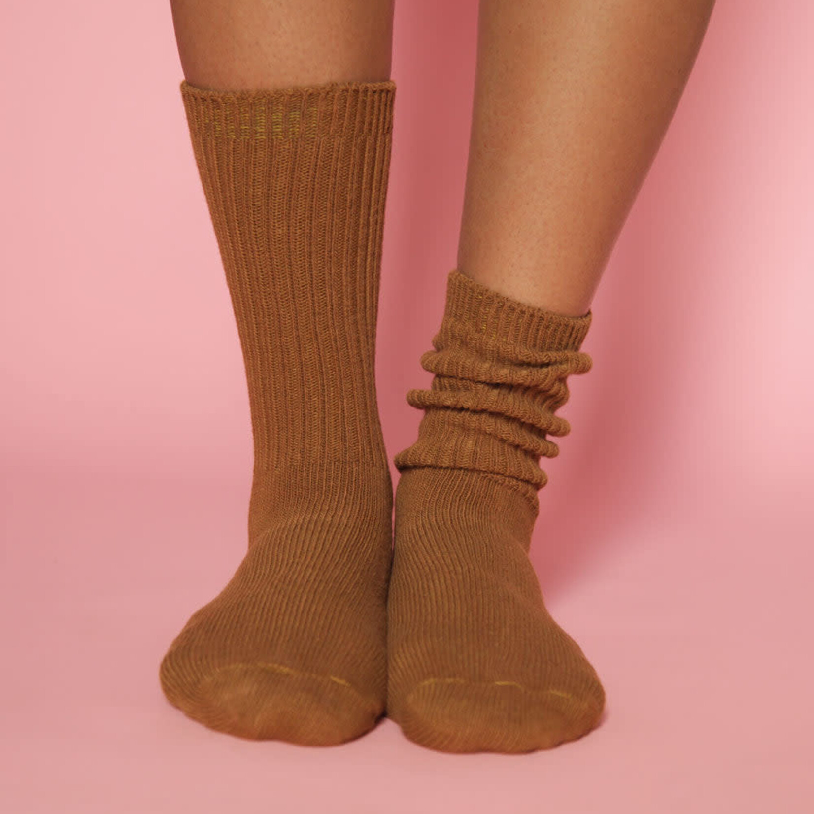 Cotton Socks Brown