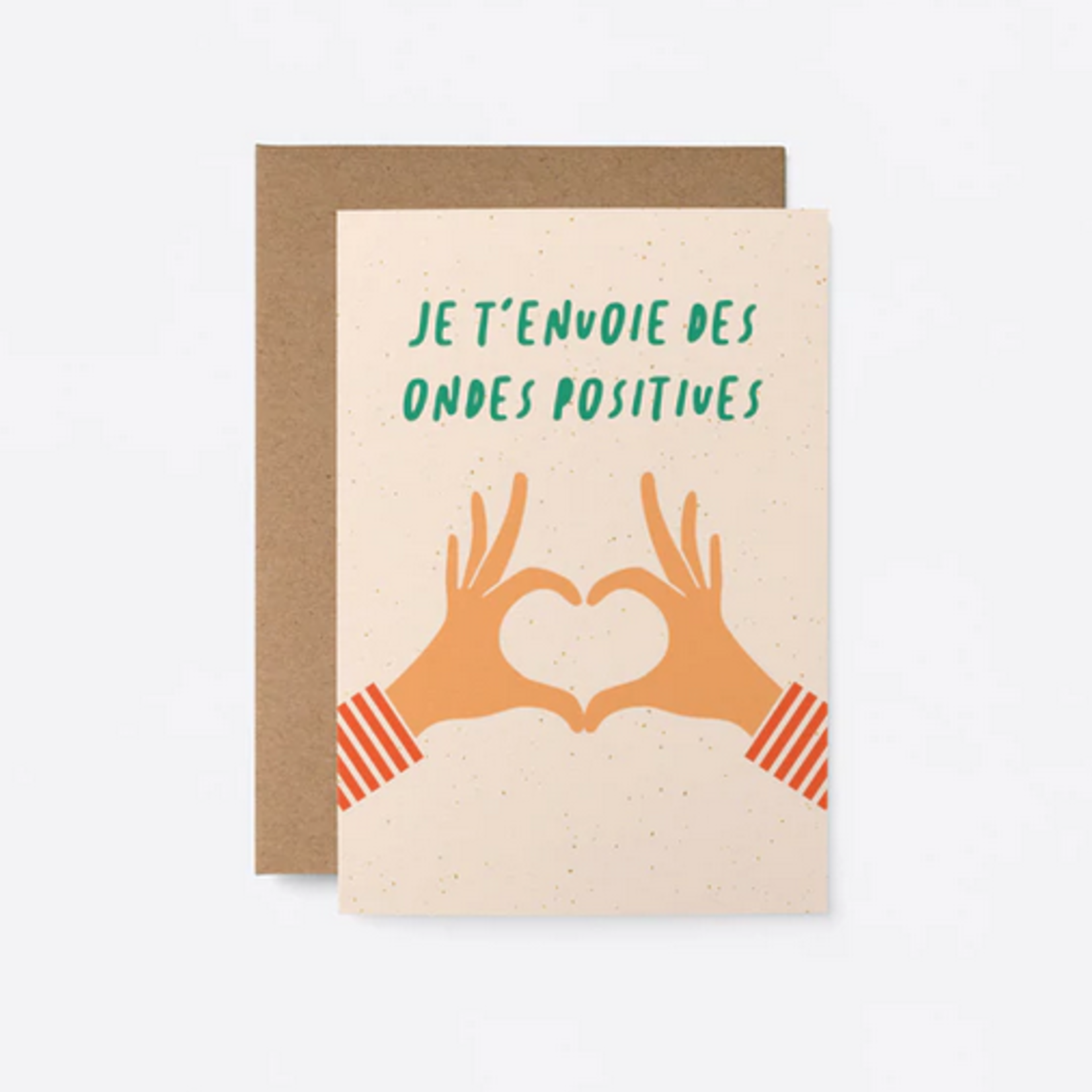 Carte de souhaits - Ondes Positives