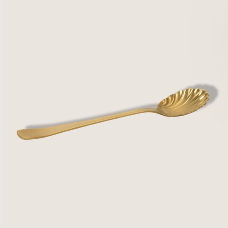 Bidk Home Shell Spoon - Gold