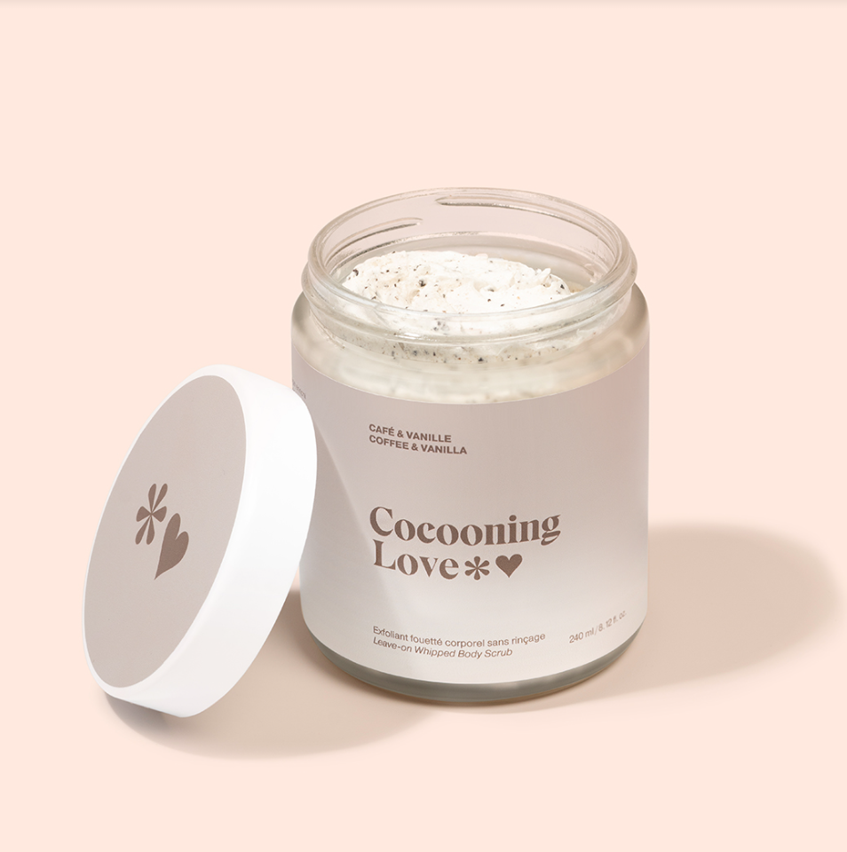 Cocooning Love Whipped Exfoliant – Coffee and Vanilla