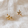 Boucles d'oreilles Mimi - Branche d'olivier