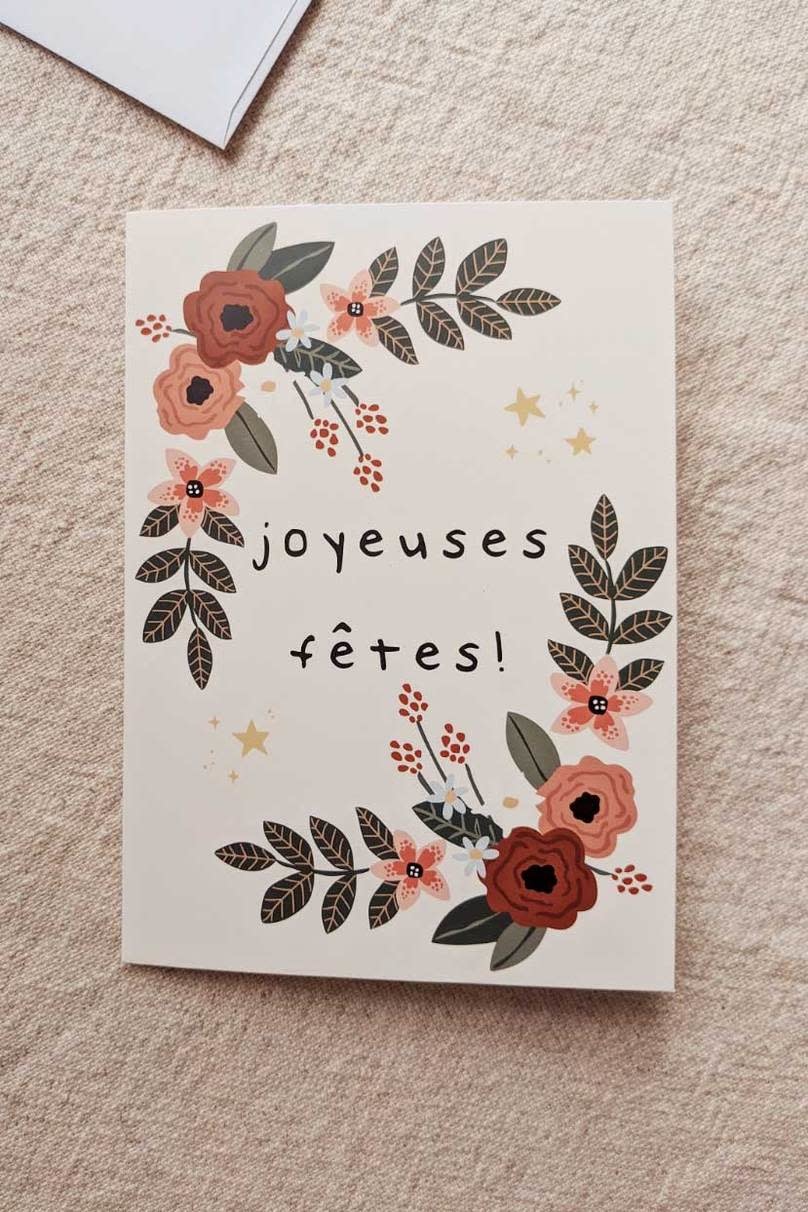 Greeting card - Joyeuses Fêtes