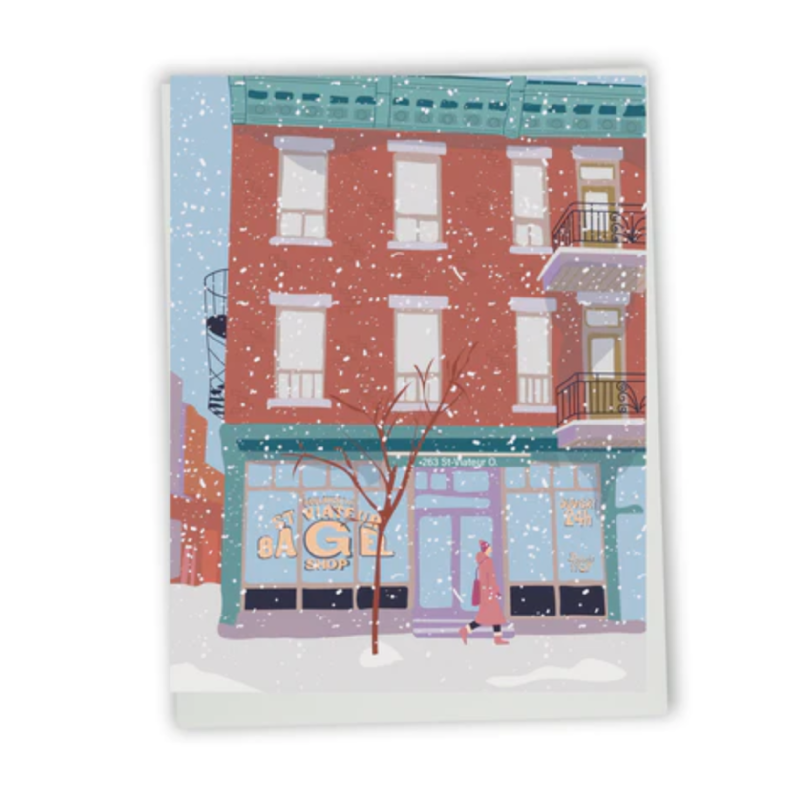 Greeting Card - Mile-End