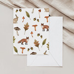 Card - Autumn forest