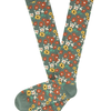 Tranquillo Knee Socks - Floral Green