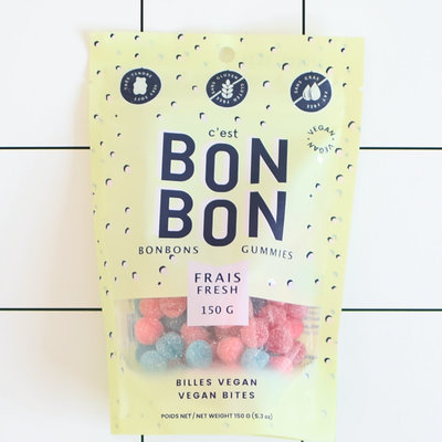 Bonbons -  Billes aux fruits (vegan) 150gr