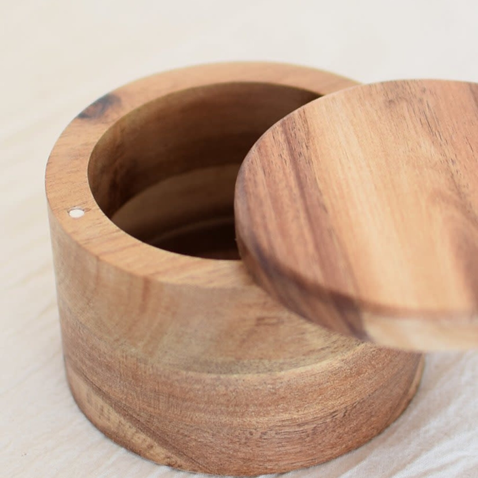 Acacia Salt Cellar