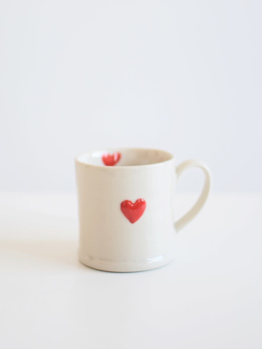 Indaba Mug Sweet heart - Red