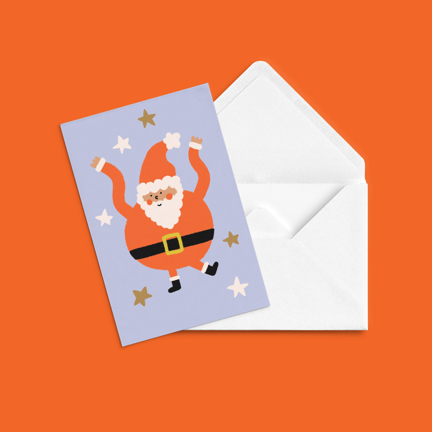 Greetings card - Santa
