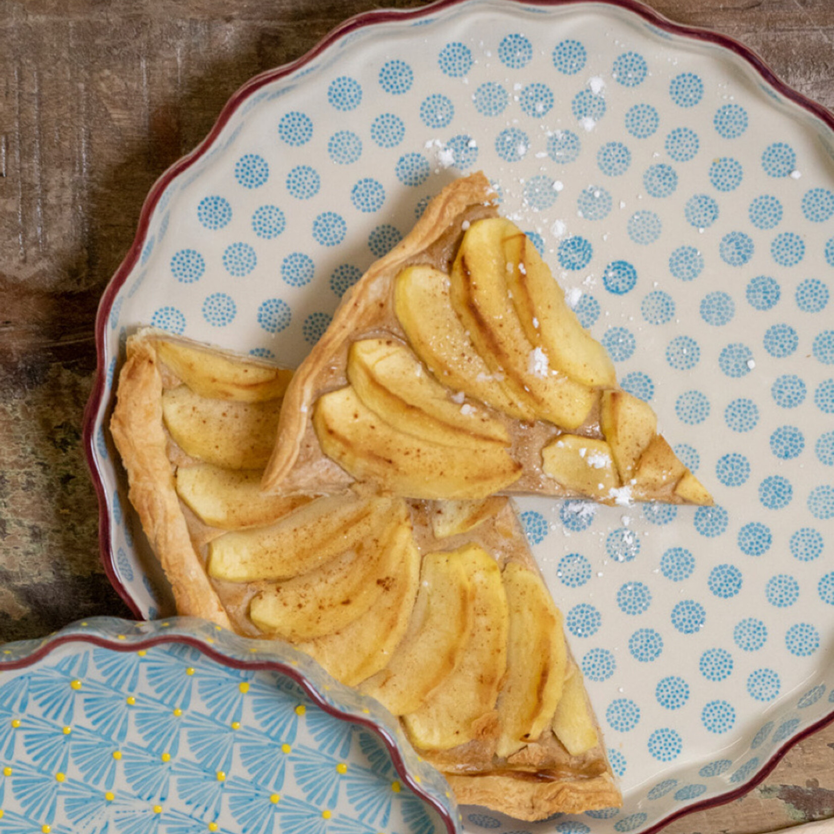 Plat à tarte Rétro  - 27cm