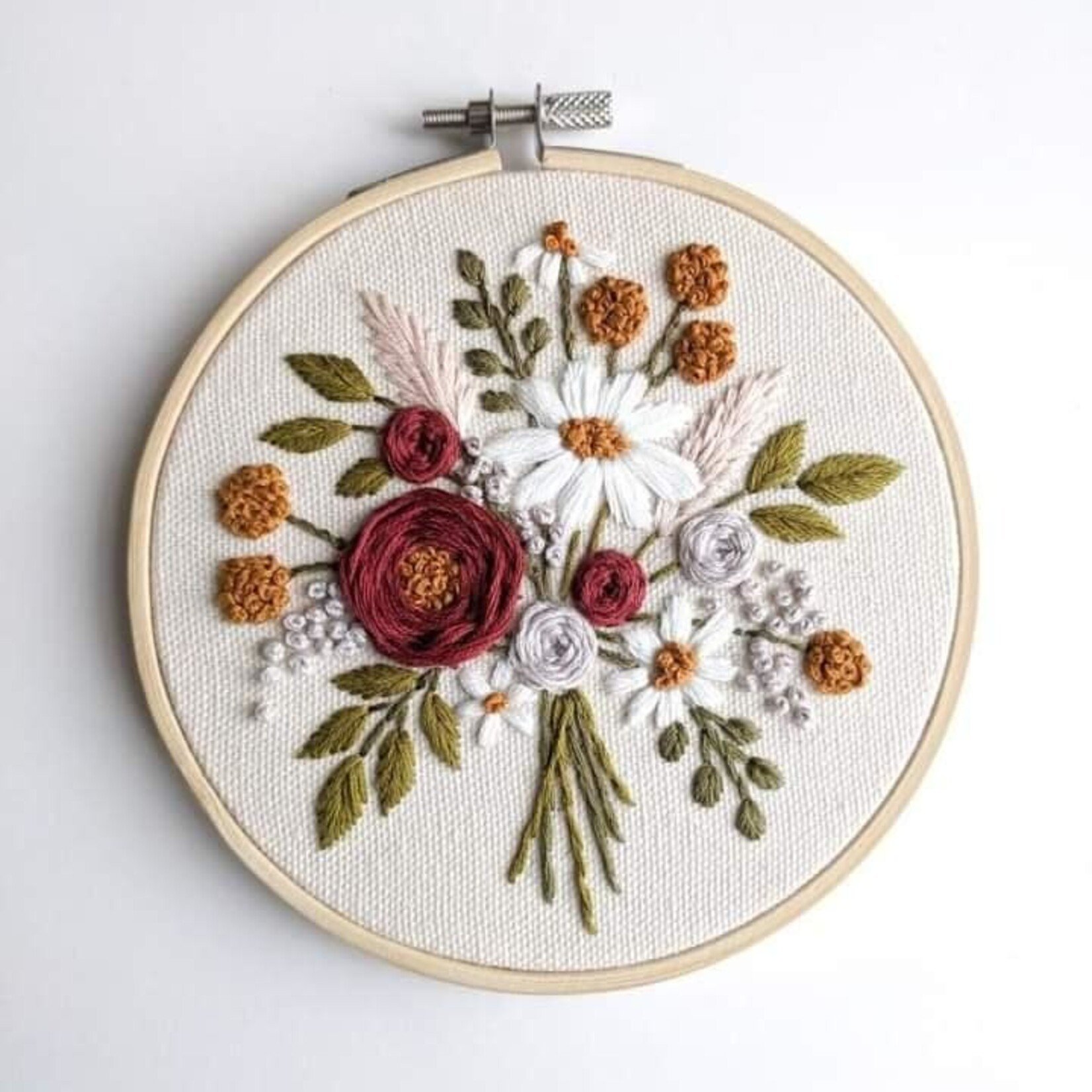 Kit Broderie - Bouquet Floral