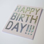Carte -  Hologram Anniversaire