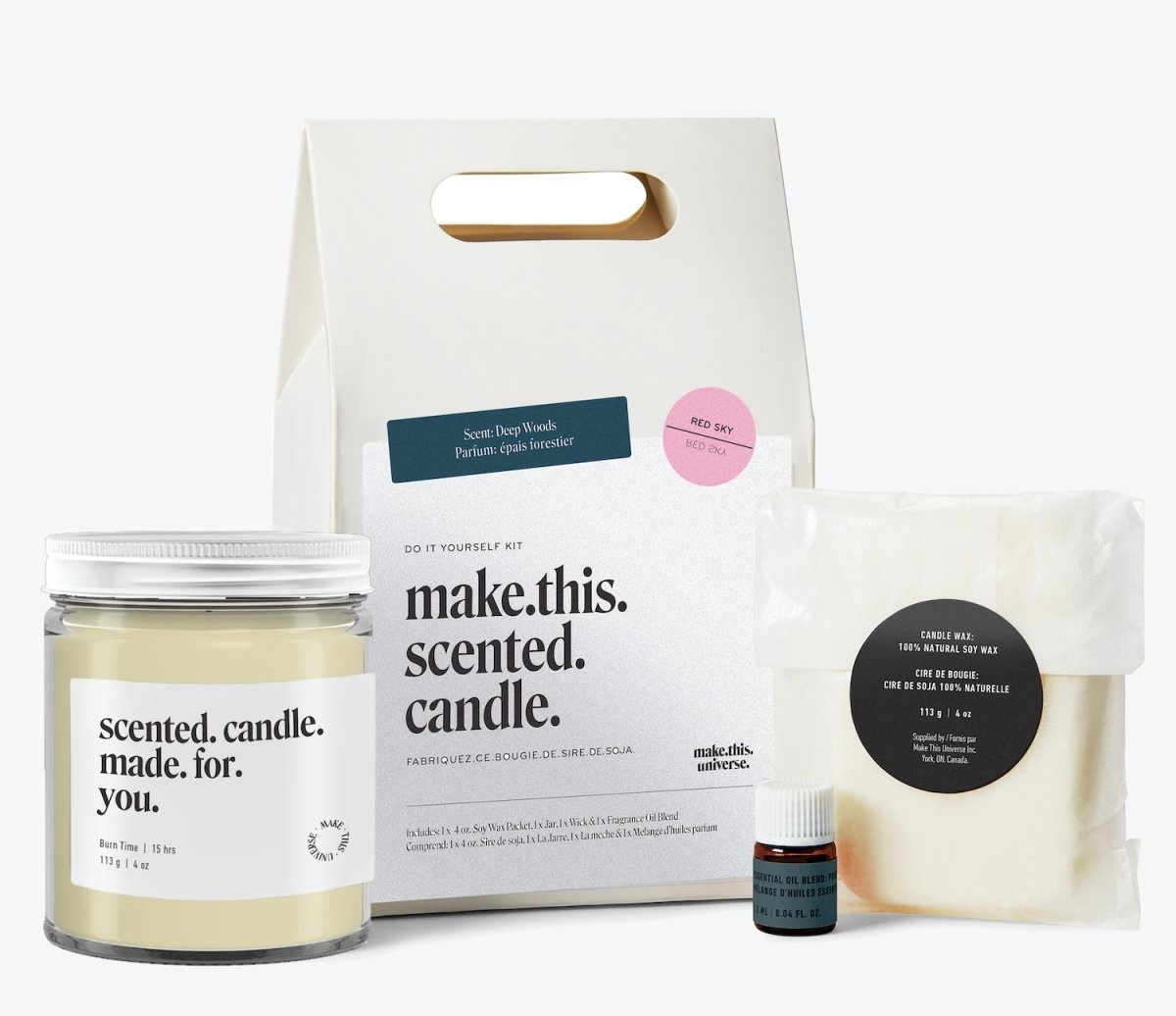 Make This Universe Inc. Scented candle kit