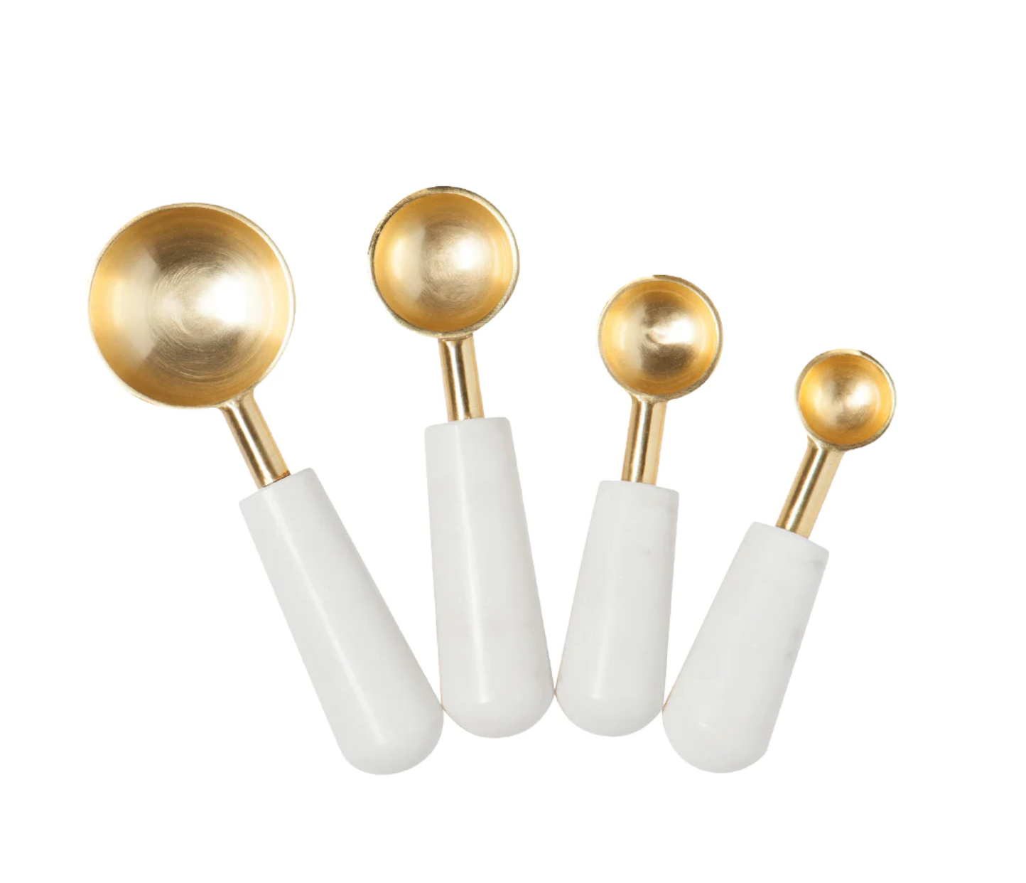 Danica Measuring Spoon - Gold/Marble