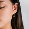 Lover's Tempo Huggie hoop earrings