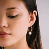 Lover's Tempo Andie Pearl Hoop Earrings