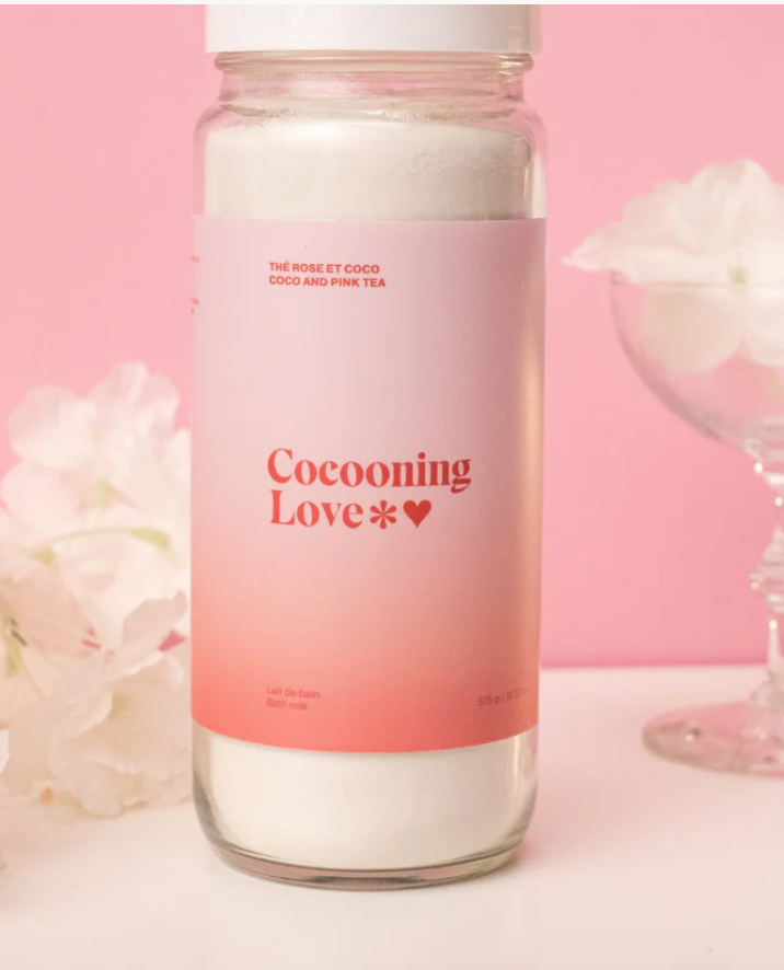 Cocooning Love Rose Tea & Coconut Bath Milk