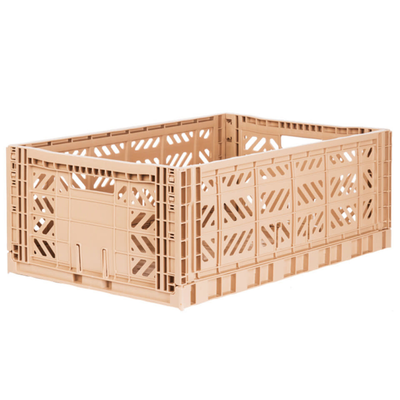 Blush pink crate