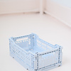 Powder blue crate