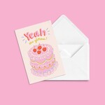 Carte Yeah Gâteau
