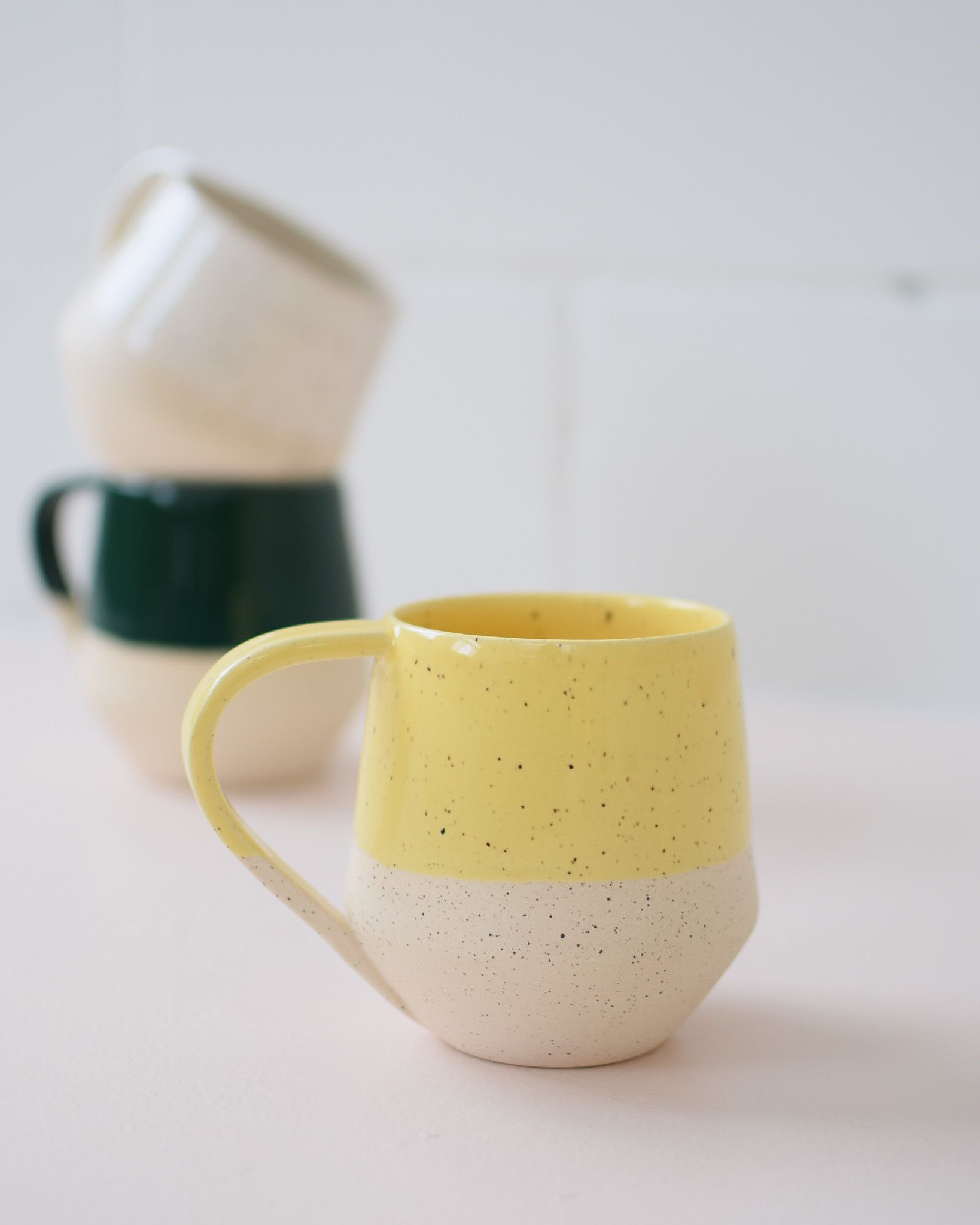Hoya Céramique Ceramic Mug - Yellow