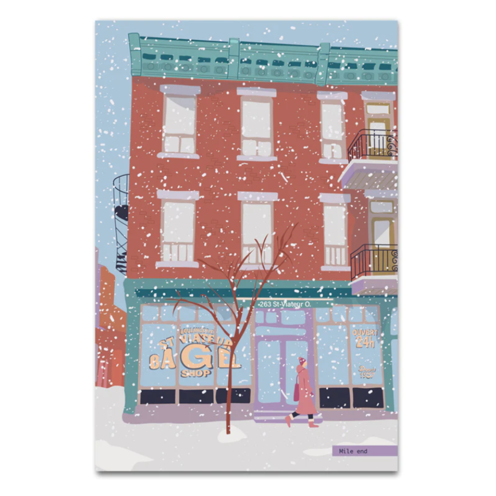 Postcard - Mile End