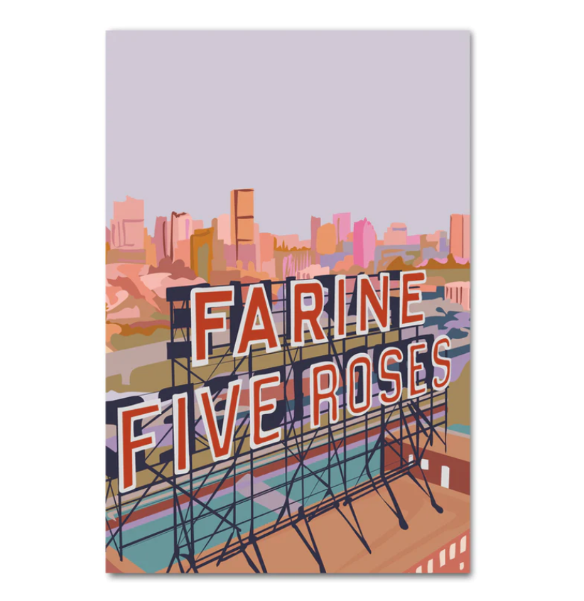 Postcard - Farine Five Roses