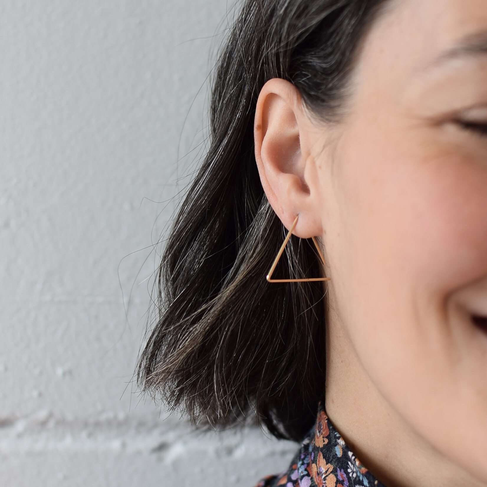 Triangle earrings