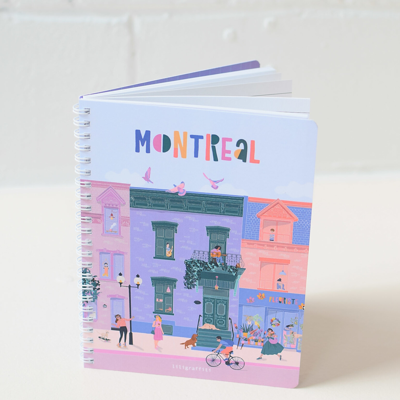 Spiral notebook - Montreal