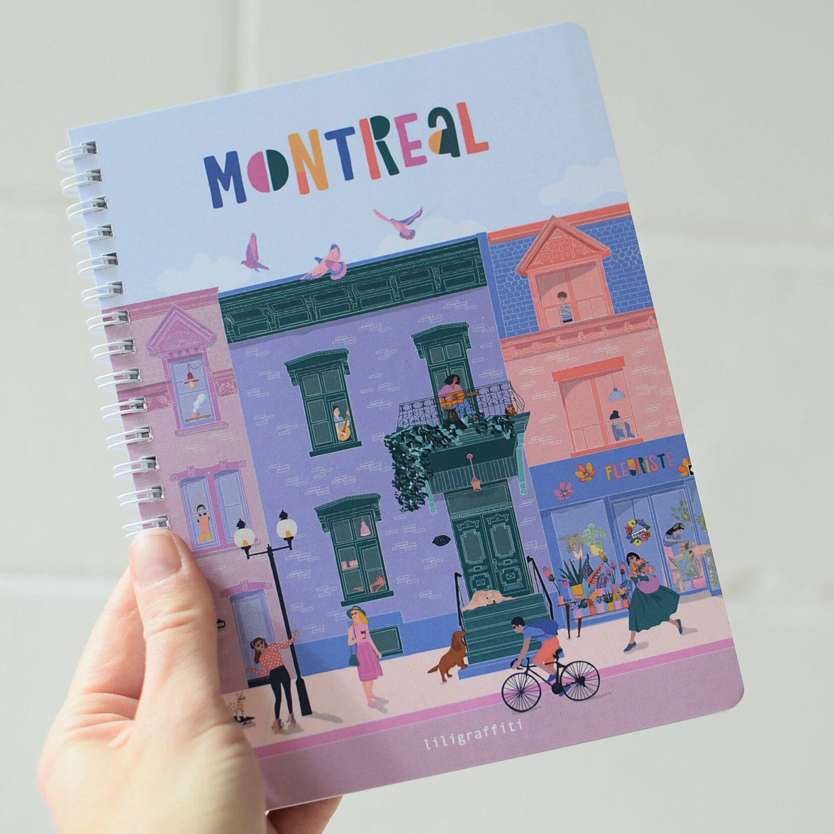 Spiral notebook - Montreal