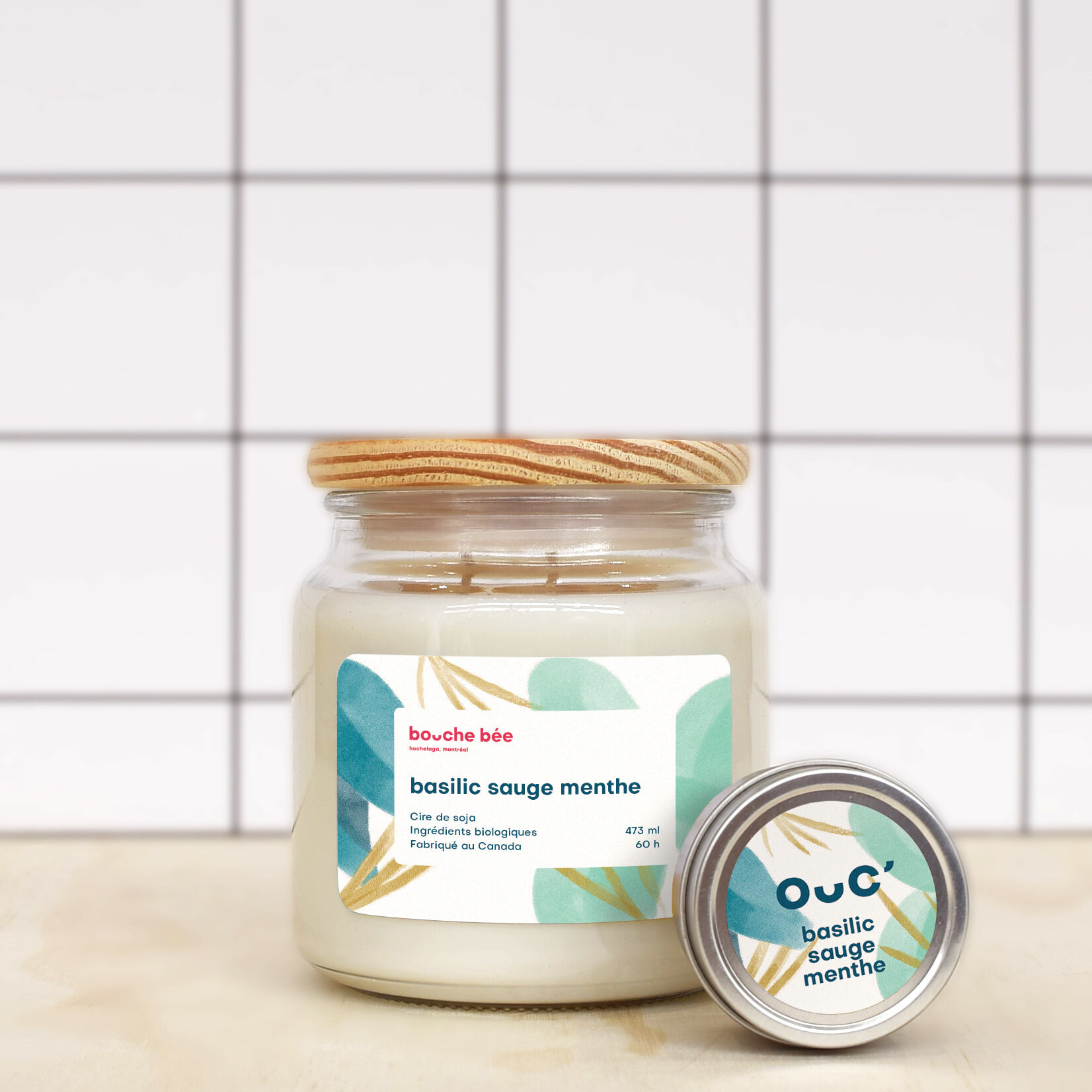 Basil Mint Sage Candle