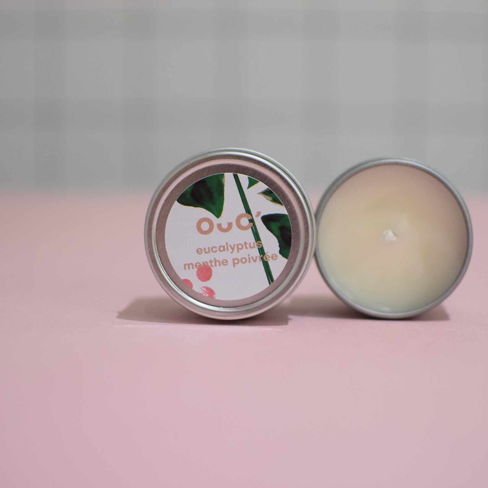 Peppermint - eucalyptus candle