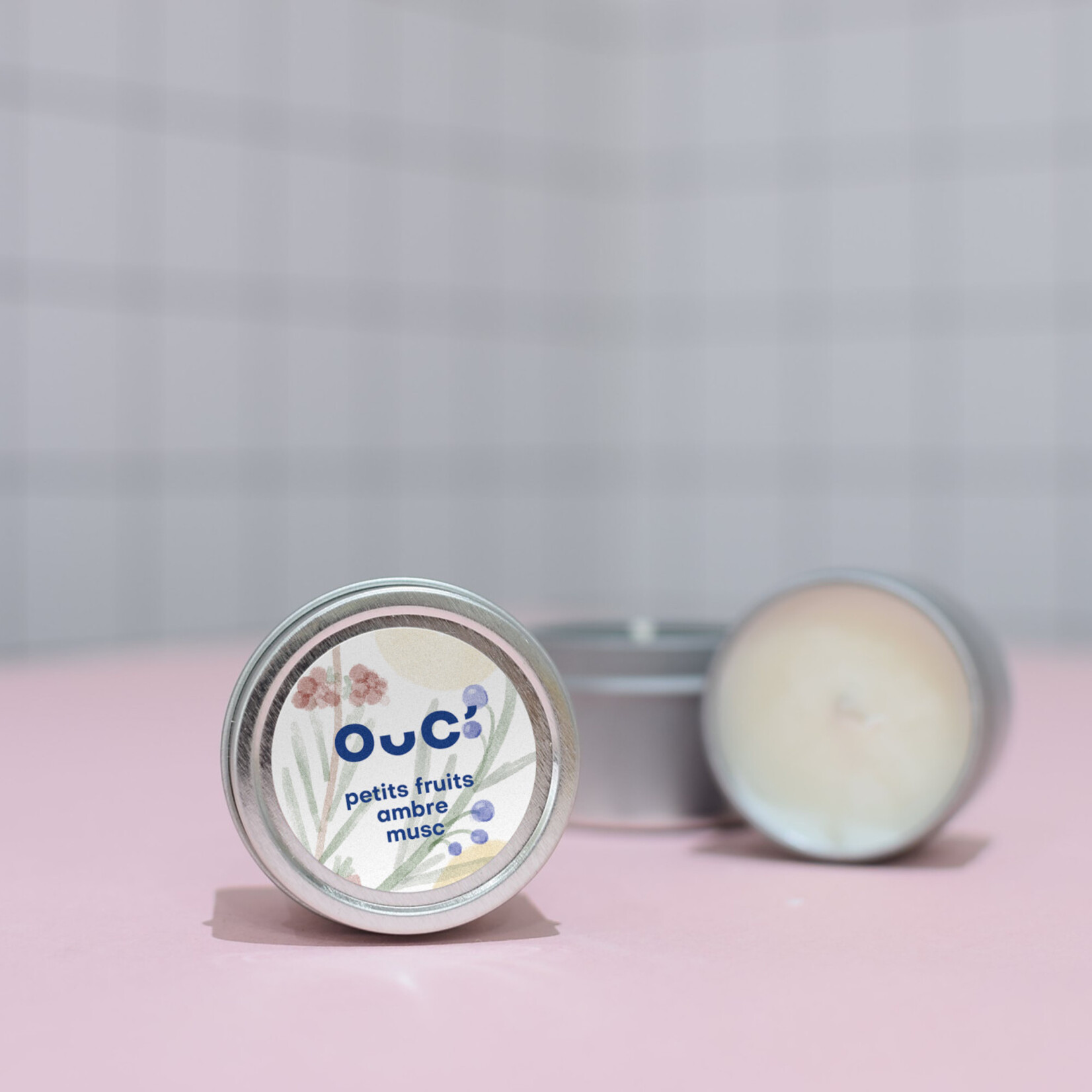 Berries - Amber - Musk candle