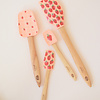Strawberry spatula duo