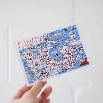 Lifestyle Market Carte postale Canada